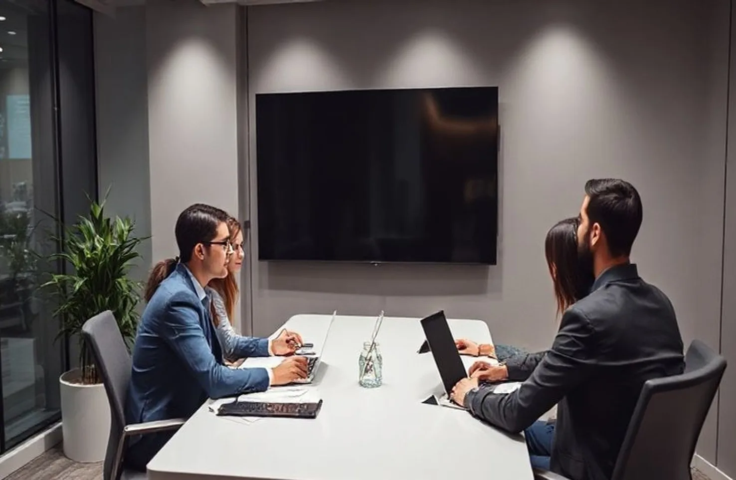 Partnership consulting room professional setup